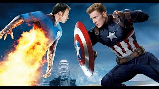 Captain America Meets Johnny Storm