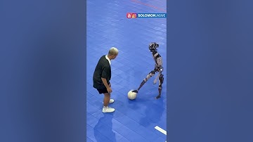 In the Near Future? If Soccer Added Robots 🤣 Mocap Test | NOT Real | Autodesk Flow Studio #shorts