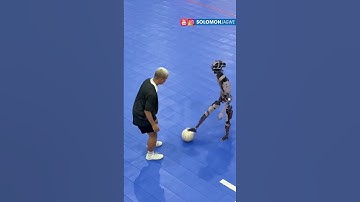 In the Near Future? If Soccer Added Robots 🤣 Mocap Test | NOT Real | Autodesk Flow Studio #shorts