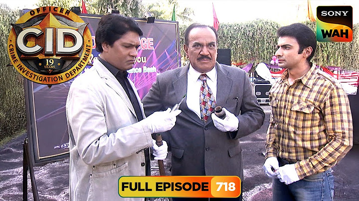 पानी से लगी आग की Mystery को कैसे Solve करेगी CID? | CID | सी.आई.डी. | 19 Jun 2025
