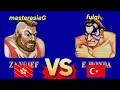 Street Fighter 2: Champion Edition - masterasiaG(D) vs fulgi(C). Zangief vs E.Honda