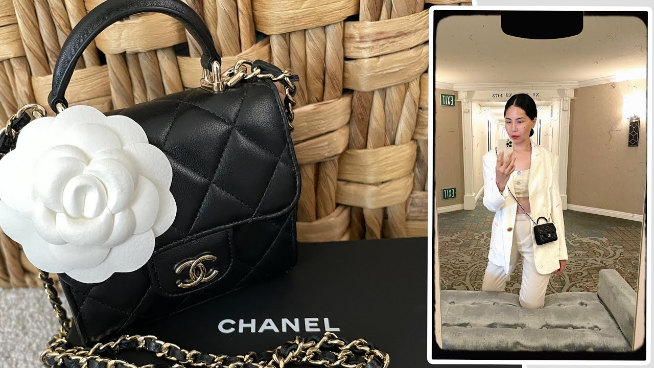 CHANEL 22P Launch: Micro Vanity SLG Unboxing/Review (What Fits