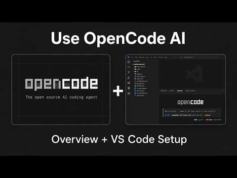 OpenCode Tutorial: How to Setup & Use OpenCode AI in VS Code