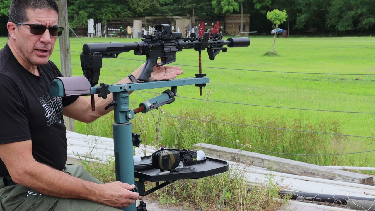 AR15 Golf Ball Launcher, installation and first shots at 95 yards YouTube