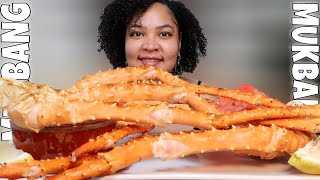 GOLDEN KING CRAB WITH DRIP SAUCE + VIRAL TIK TOK WATERMELON AND MUSTARD | Shai Snacks