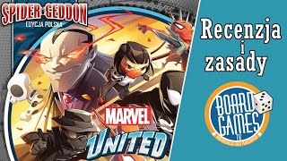 MARVEL UNITED SPIDER- GEDDON - recenzja i skrót zasad | Gra Planszowa