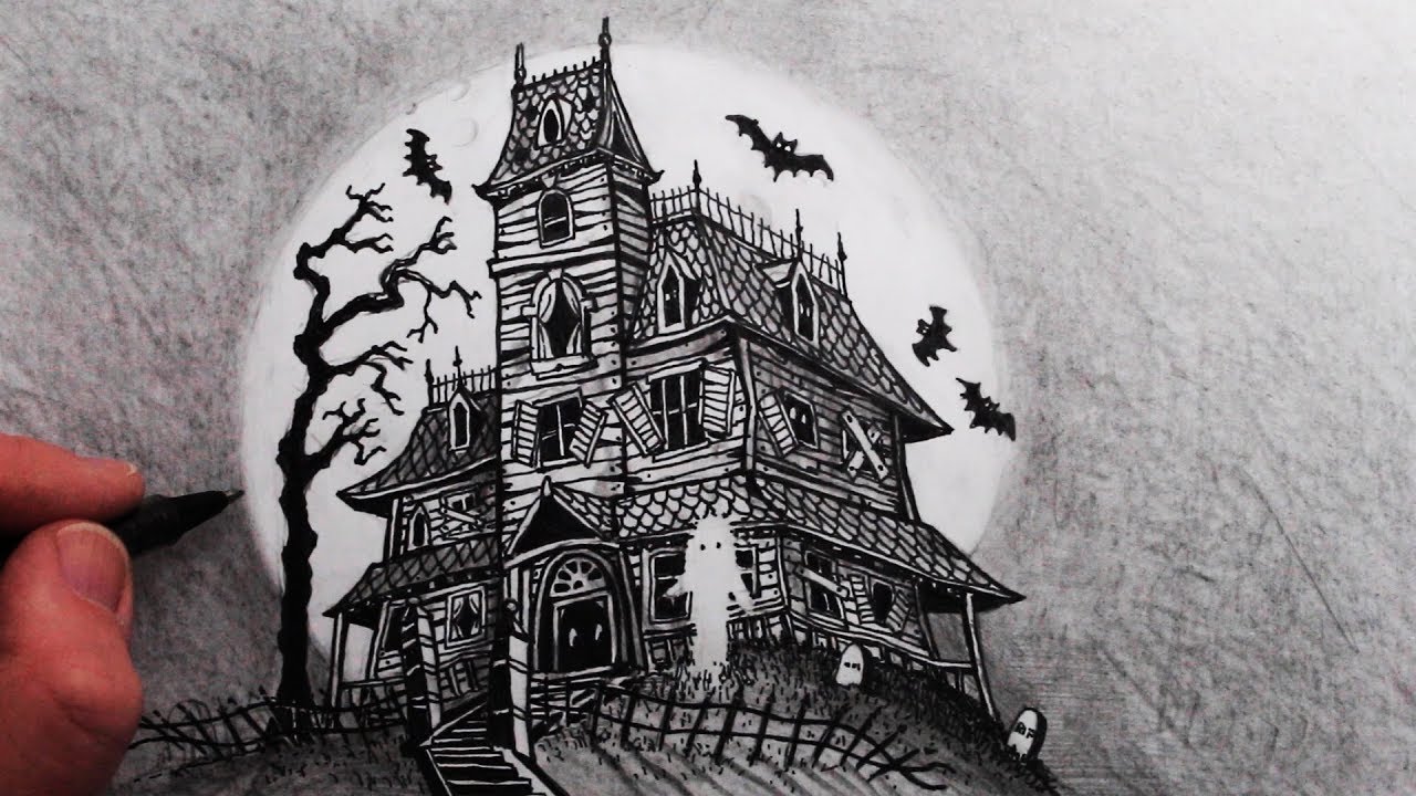 How to Draw Halloween: Realistic Drawings 