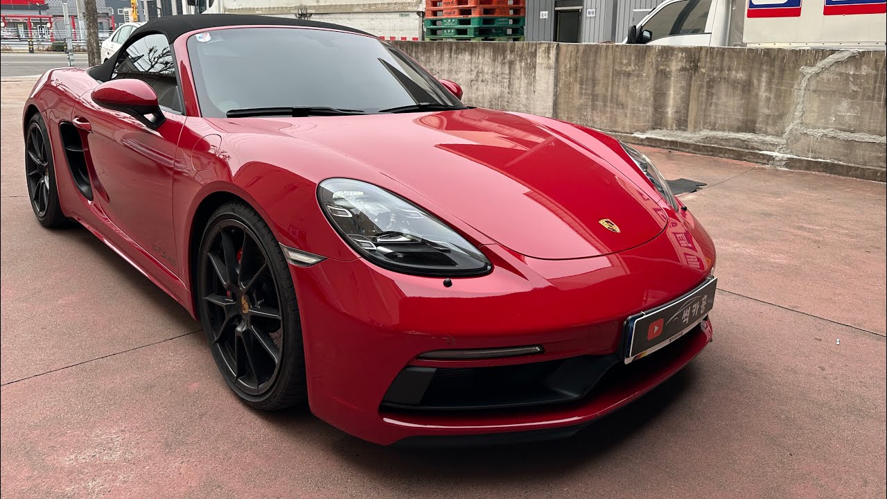 포르쉐 718박스터 GTS 4.0 리뷰_자연흡기 배기음?
