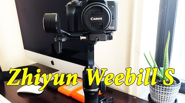 Zhiyun Weebill S Gimbal Complete Setup  ✅  Properly | Balancing Canon M50