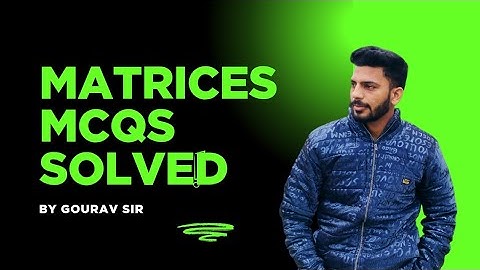 PSEB BOARD || Class 12th || MATRICES || MCQ solved || #class12math #maths #punjabboard