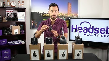 Overview of the Plantronics CS500 Series Wireless Headsets