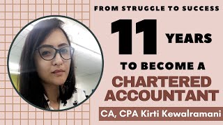 She took 11 Years to become Chartered Accountant | Ft. Kirti Kewalramani Ep 01 with Neeraj Arora