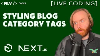 Styling Category Tags in a Blog [LIVE CODING WITH PAYLOAD CMS & NEXTJS]