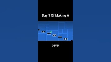 Day 1 Of Making A Level In Geometry Dash #geometrydash #gdupdate #gd #gaming #gddemon #games #shorts