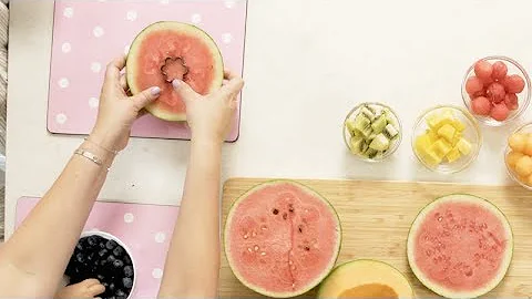 Mother's Day: Rainbow Fruit Skewers
