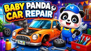 Panda Auto Repair Shop Gameplay 🚗🐼 Fixing Cars for Kids! screenshot 4