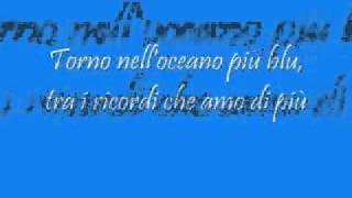 Video thumbnail of "Torno nell'Oceano (Mermaid Melody) - Lyrics"