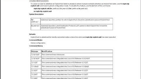 MPLS Basics Disabling PHP Part 1