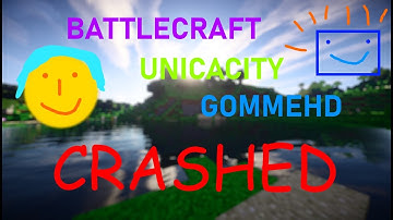 GommeHD / UnicaCity / Battlecraft CRASHED | NullPing Crasher | EaZy Client | #FreeAlts