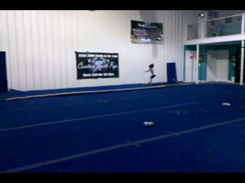 Cheer Extreme Erica Anderson Full on the tumble tr...