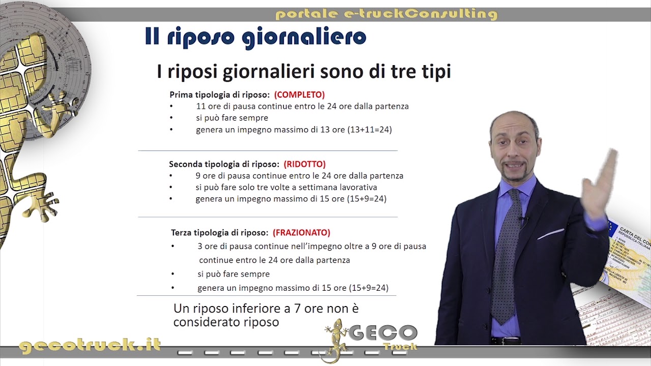 VIDEO 3   Il riposo giornaliero