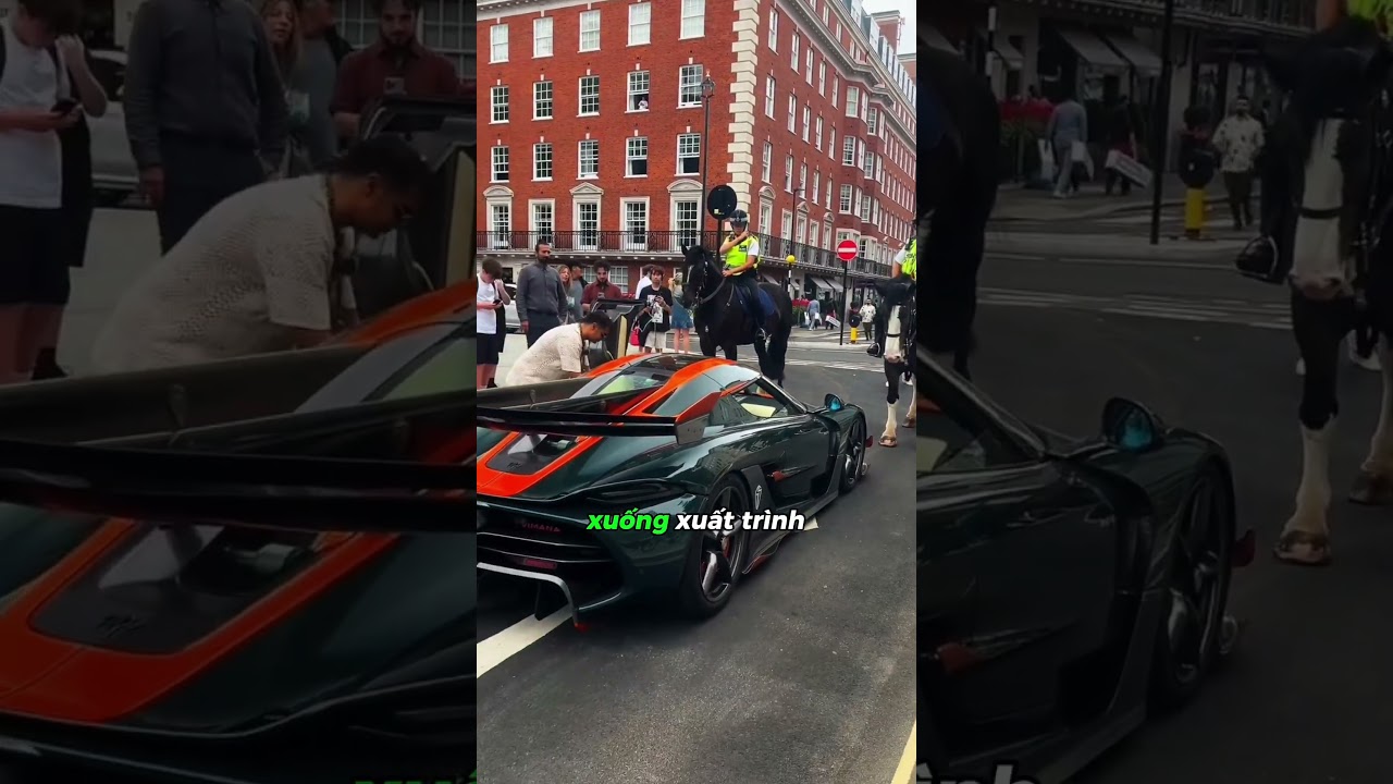 Siêu xe hơn 1200HP bị 2 Mã Lực kiểm tra ngoài đường