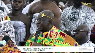 My royal identity was kept from me from birth Asantehene