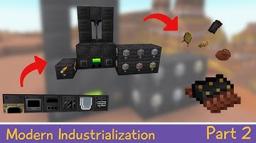 Modern Industrialization (1.18): Steel Machines, Quarries & Analog Circuits