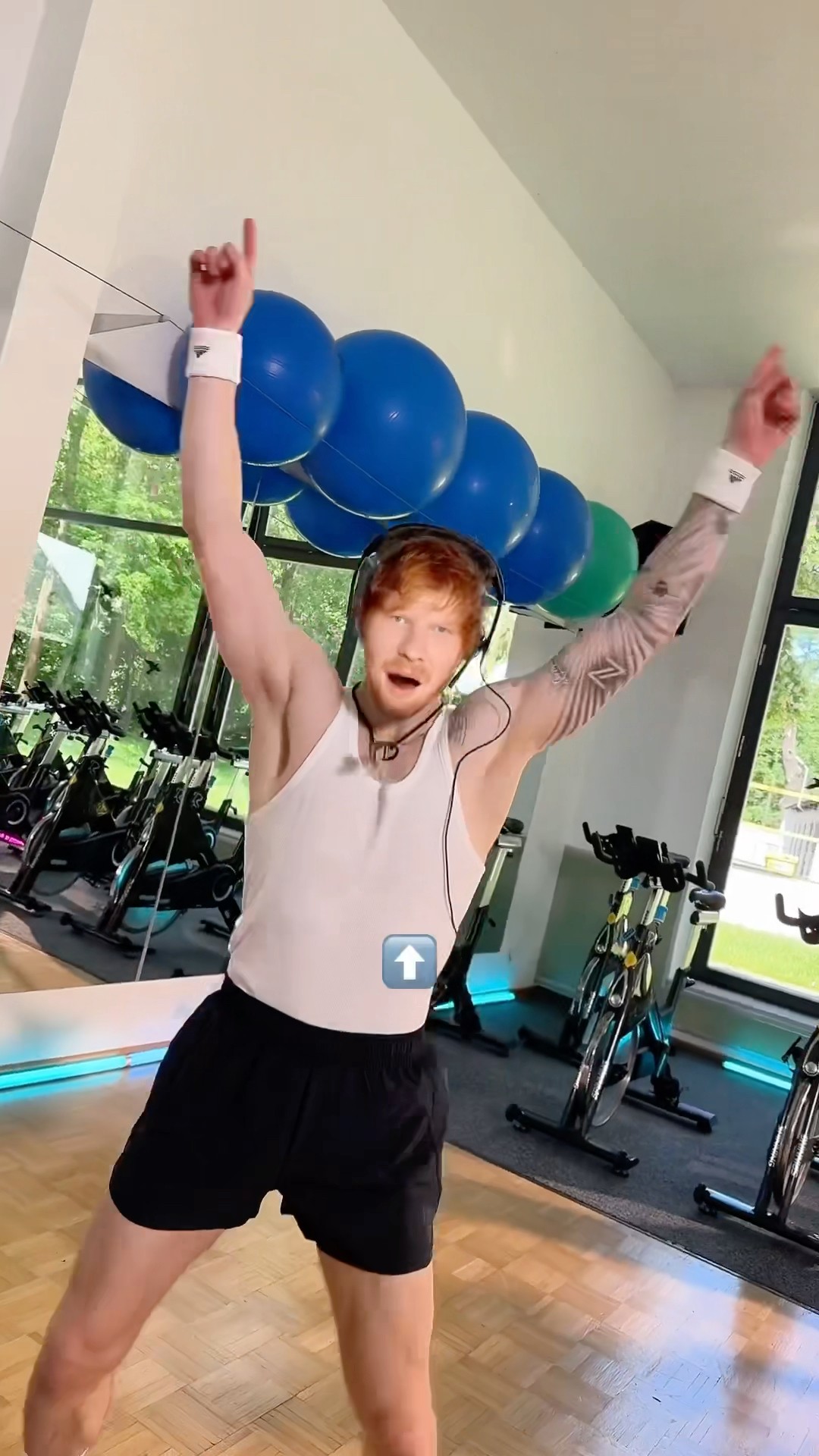 Es Sheeran Aerobic Coach ?  #edsherran #aerobic #dance #gym #fitness #foryou #viral #fürdich #fyp