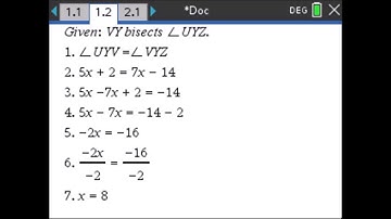 Angle Bisector Equations