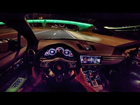 2019 PORSCHE CAYENNE TURBO 4.0 V8 | POV NIGHT DRIVE by AutoTopNL