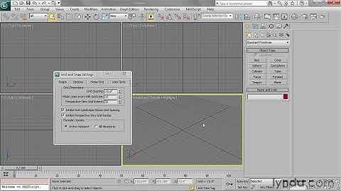 3ds Max Essential Training 03 Setting home grid dimensions