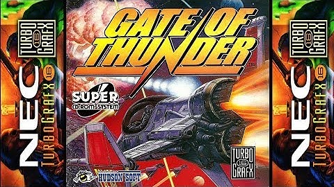 Gate Of Thunder - PCE Playthrough #32【Longplays Land】- Hardest Difficulty