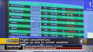 Neary 100 Flights Canceled At Pittsburgh International Airport