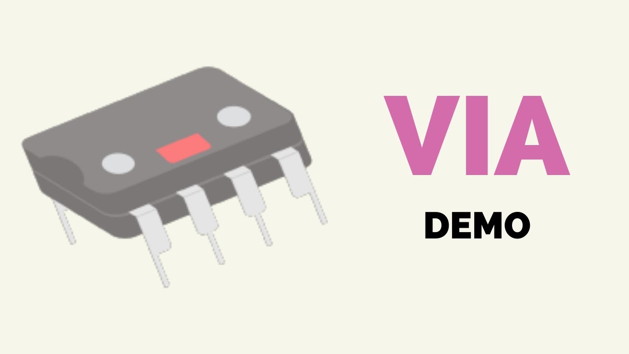 VIA Demo (Version 1.2.4) - YouTube