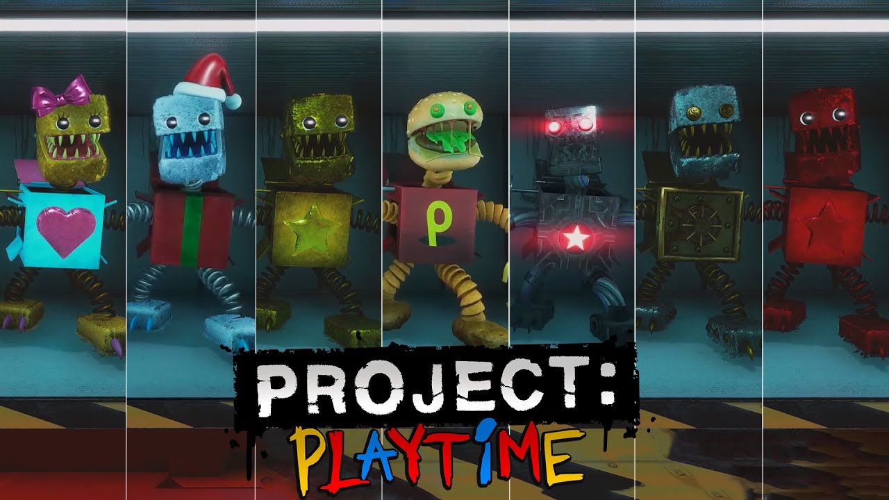 PROJECT PLAYTIME All BOXY BOO Secret Skins #projectplaytime