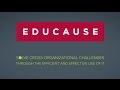 What is educause