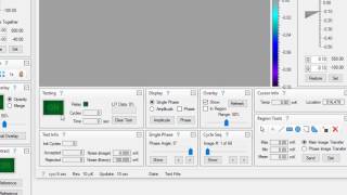 Thermalyze Lock-in Thermography: Test Setup Window