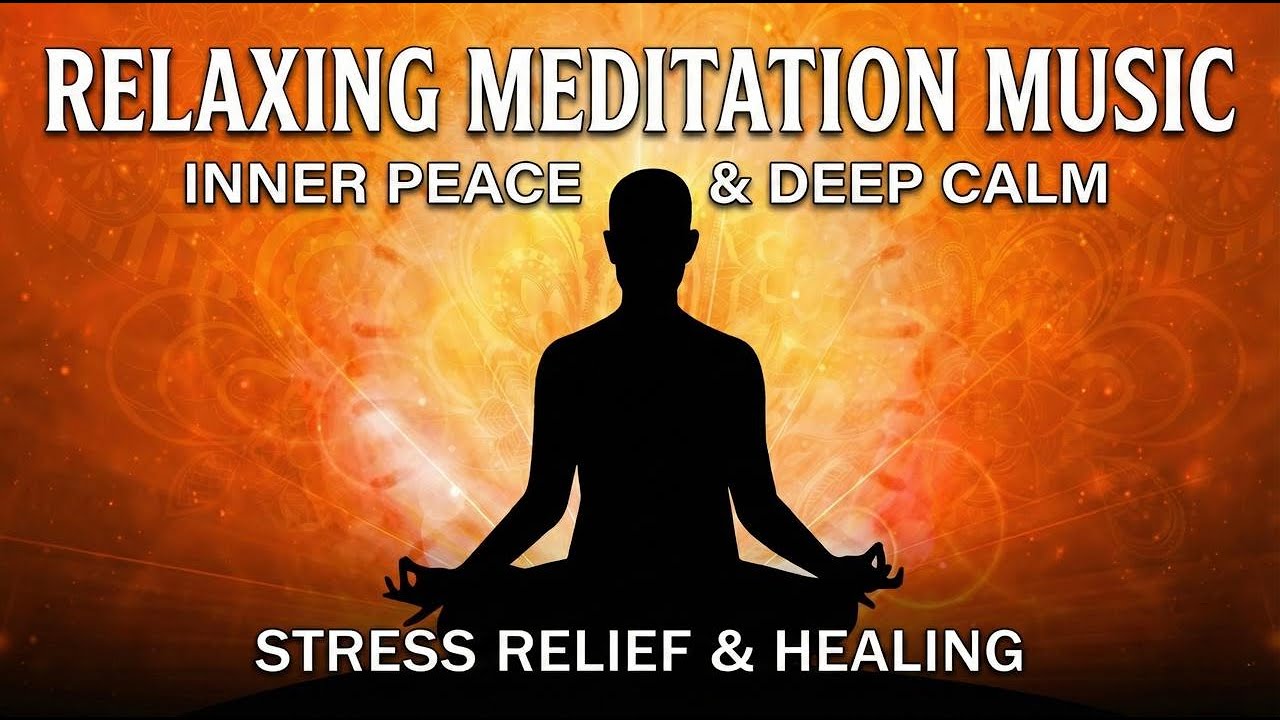 Relaxing Meditation Music for Inner Peace Deep Calm, Stress Relief ...