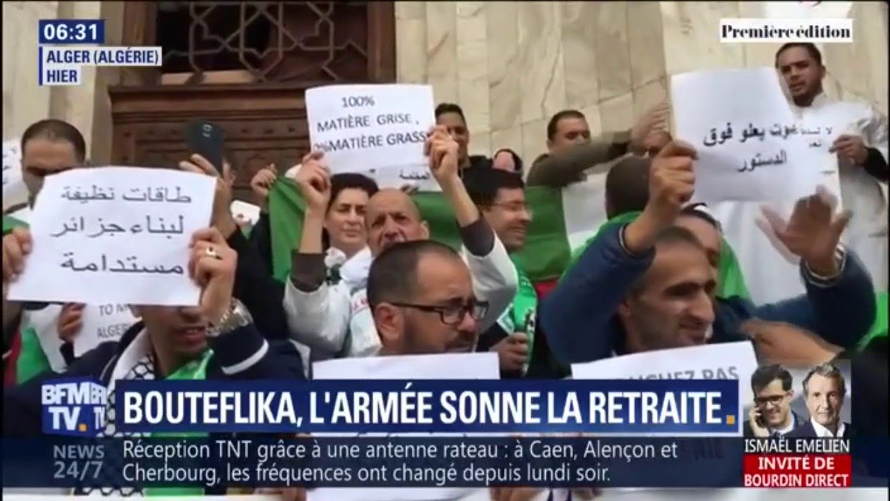 L'annonce du départ du président Bouteflika laisse les algériens sceptiques bfmtv i shot the sheriff