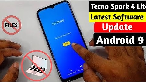 Tecno Spark 4 lite || Online System Update || In Hindi/ Urdu 