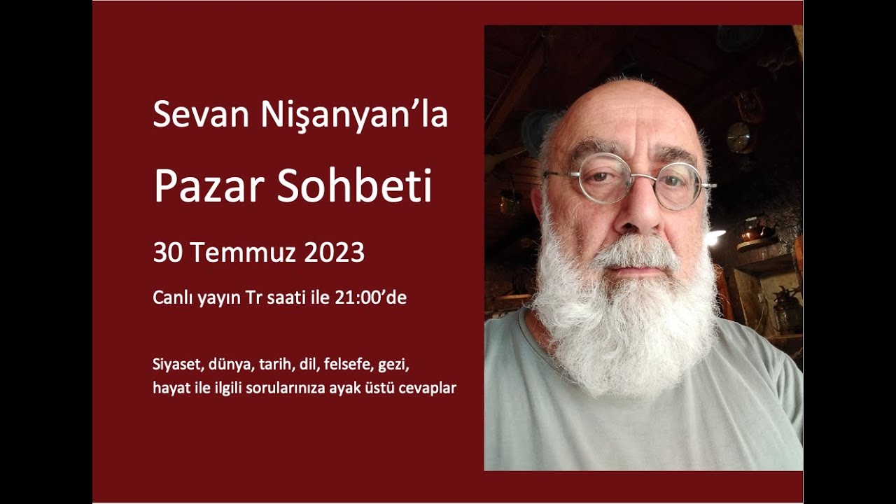 Pazar Sohbeti 187 - 30 Temmuz 2023