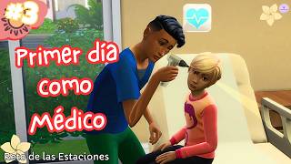 Primer día como MÉDICO 🩺 | Reto de las Estaciones #3 | Los Sims 4 | VERANO
