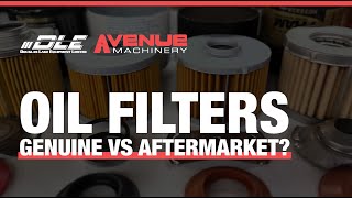 Genuine Kubota vs. Aftermarket Oil Filters & Oil - Digging Deeper