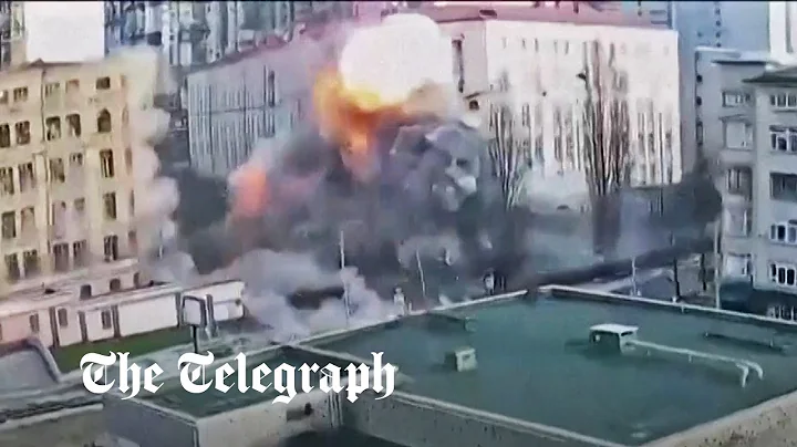 Ukraine war: CCTV captures Russian missile strike on Kyiv in New Year's Eve attacks - DayDayNews