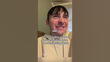 Deleting TikTok Is A Prank Now 😭
