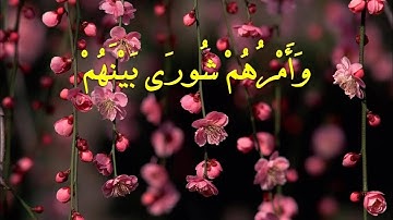 (۴۲) ترجمه تصویری سوره مبارکه شوری