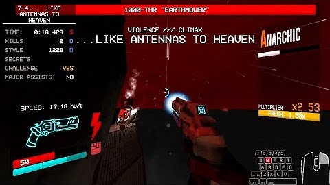 Speedrunning a random ultrakill level every day until i start hrt | Day 37 (7-4)