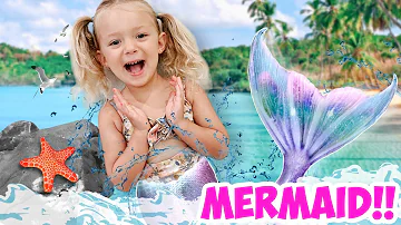 IVY and MOM turn into MERMAIDS!!