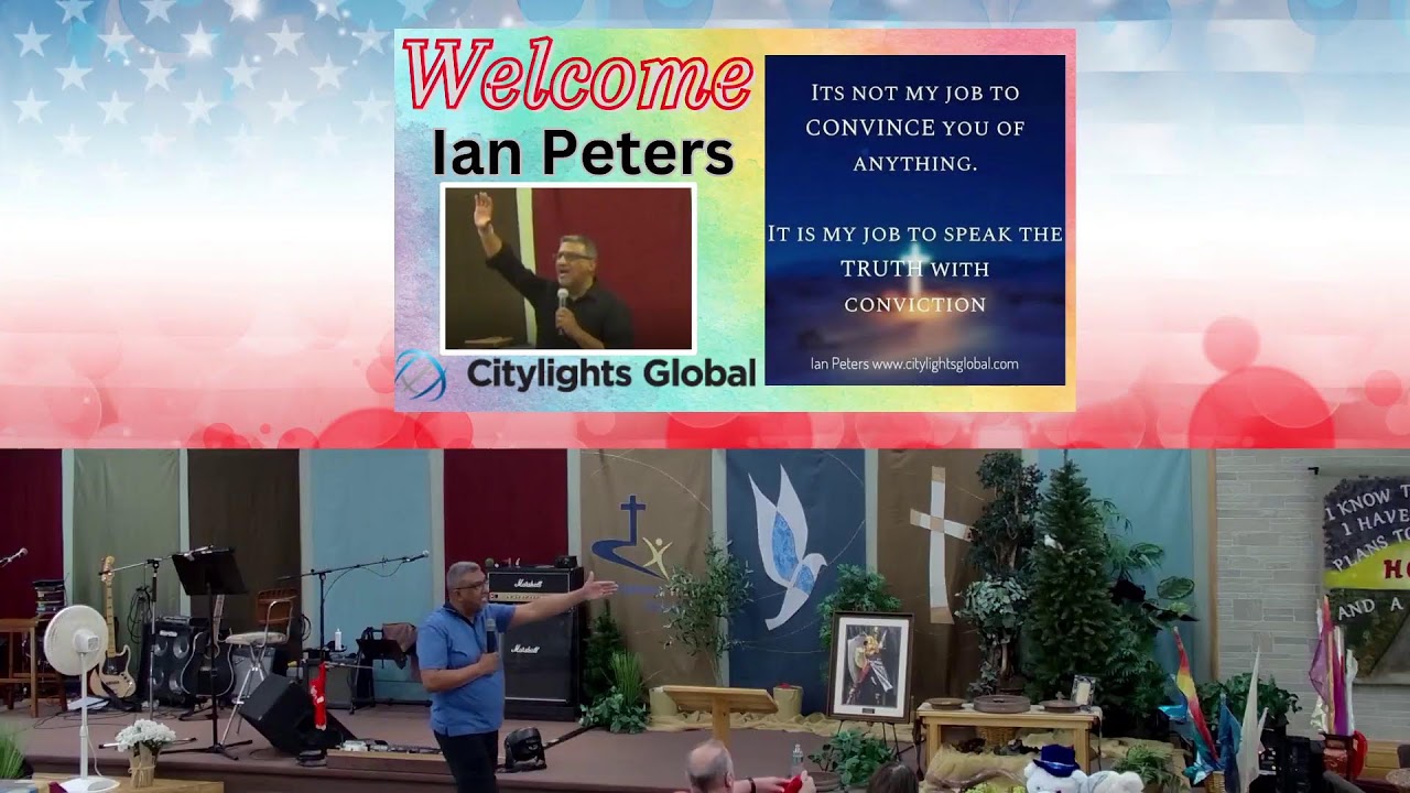 Triumphant Life Church (TLC) live-stream 09/01/2024.  Special Speaker: Ian Peters, CityLights Global